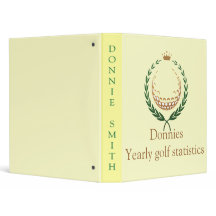 Green cream Golfer Golf Score Record Keeping