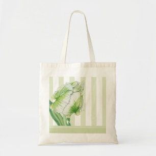 Green Cream Tulip Bag