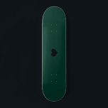 Green | Create Your Own Custom Skateboard Design<br><div class="desc">Create Your Own Custom Skateboard Design! Use this deep dark green background or choose any colour,  add your own photo,  background,  business logo,  or any personalized image. Perfect as unique gift for improving outdoor sport and activity and make them fun! Any font,  no minimum.</div>