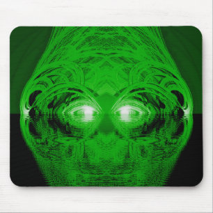 Green Creature of the Lake Mouse Pad