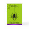 Green Creepy Spider Happy Halloween Card