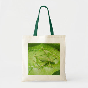 Green Cricket Camouflage Tote Bag