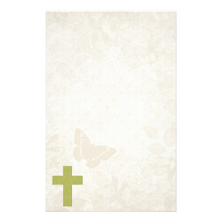 Christian Cross Stationery Templates, Christian Cross Custom Stationery ...