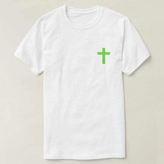 Green Cross T-Shirt (Design Front)