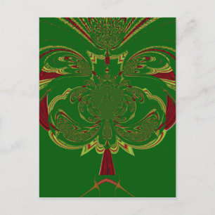 Green Crown Postcard