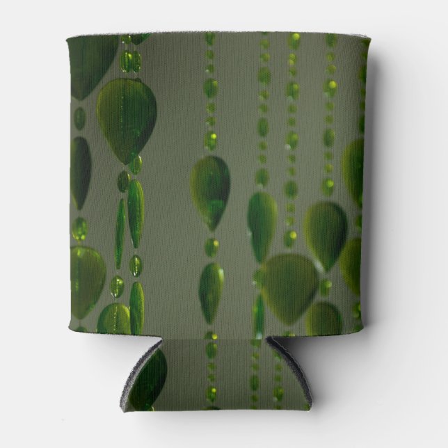 Green crystals on a can cooler (Front)