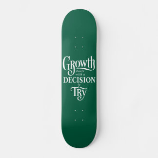 Green Custom Skateboard – Growth Starts