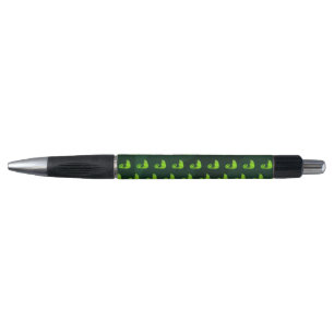 Green cute chameleon pen