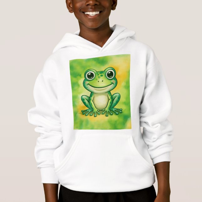 Green cute frog (Front)