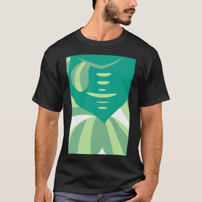 Green Cutest Fish T-Shirt (Front)