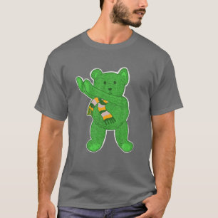 Green Dabbing Teddy Bear Irish St Patrick’S Day Me T-Shirt