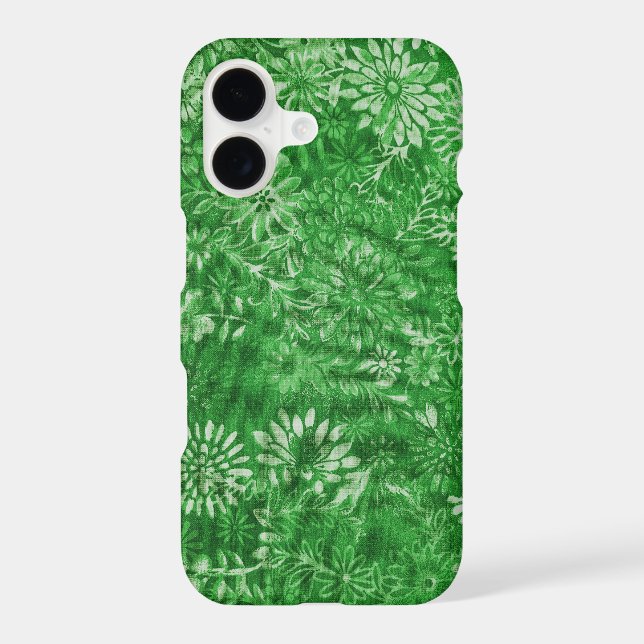 Green Daisy Floral Design (Back)