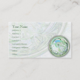 Green Dance Mandala - Business Card