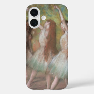 Green Dancers by Edgar Degas, Vintage Ballet Art iPhone 16 Case