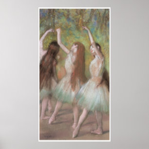 Green Dancers, c. 1885, Edgar Degas Poster