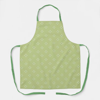 Green Dandalions Crosses Apron