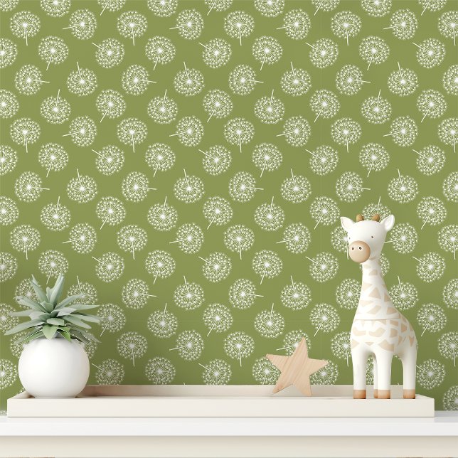 Green Dandelion Wallpaper (Creator Uploaded)