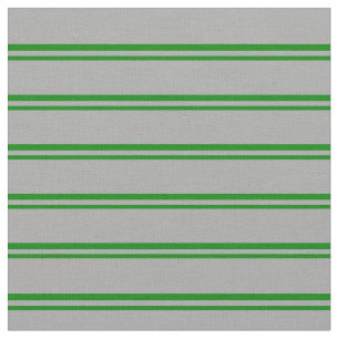 Green & Dark Grey Coloured Pattern Fabric
