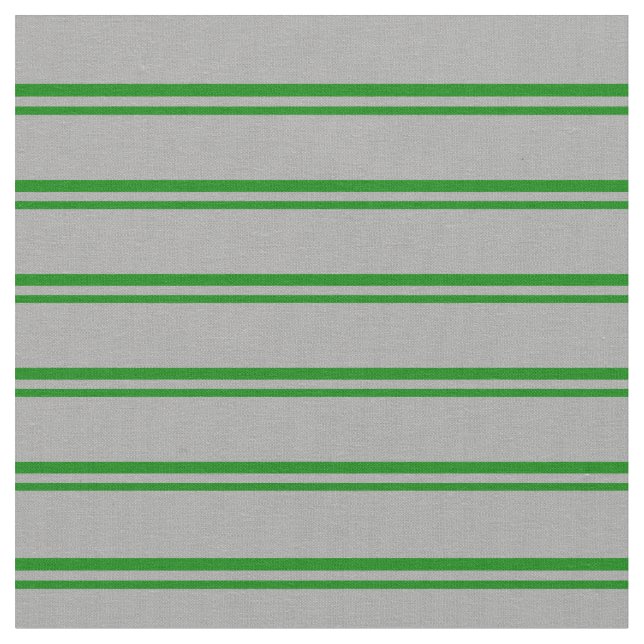 Green & Dark Grey Coloured Pattern Fabric (Close Up)
