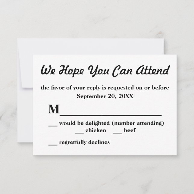 Green, Dark Red, Yellow Kente Cloth Wedding RSVP (Front)