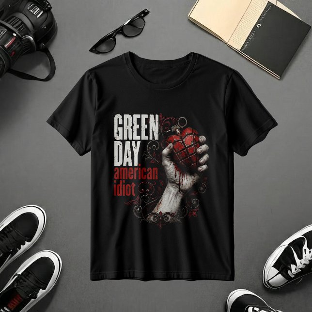 Green Day American Idiot T-Shirt (Creator Uploaded)