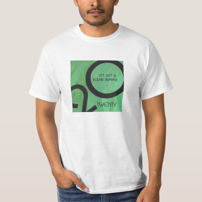 Green Decade Birthdday T-Shirt (Front)