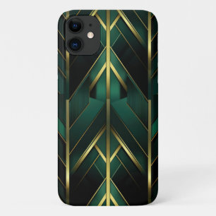 Green Deco iPhone 11 Case
