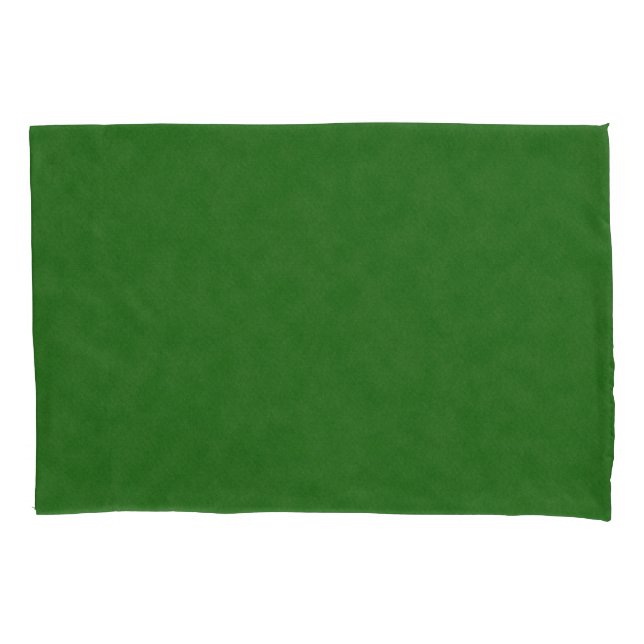 Green Denim Texture,    Pillowcase (Front-Left)