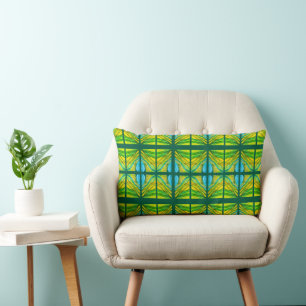 Green Desert Inspirations Lumbar Pillow