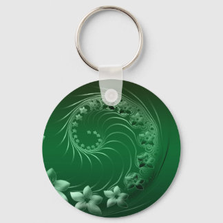 Green Design Party Destiny Celebration Keychain