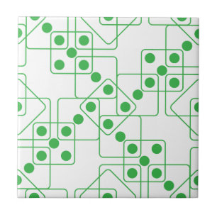 Green Dice Tile