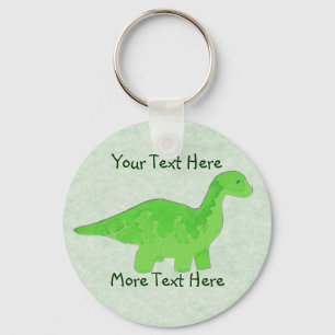 Green Dino Keychain