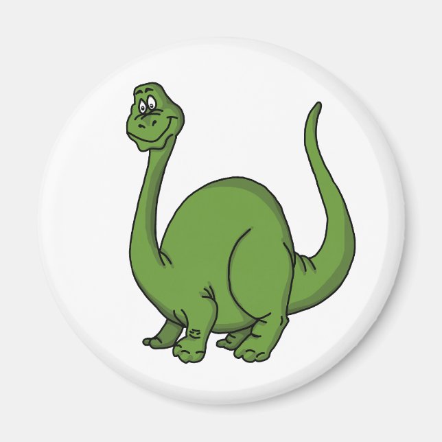 Green Dino Magnet (Front)