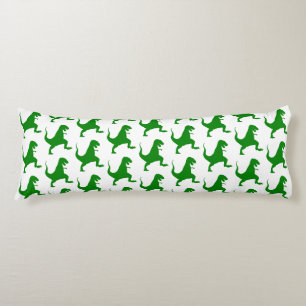 Green Dinosaur  Body Pillow