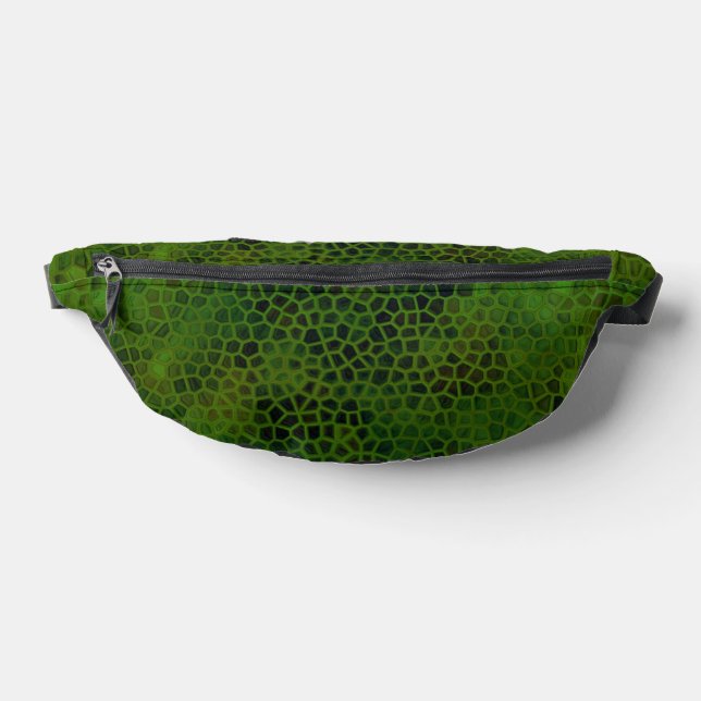 Green Dinosaur Hide Fanny Pack (Lay Down)