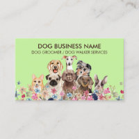 Green Dog grooming boutique pet sitter puppies