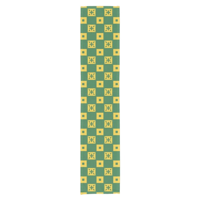 Green Domino Table Runner (Front)