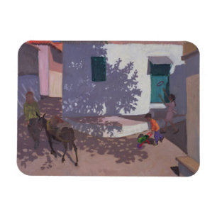 Green Door and Shadows Lesbos 1996 Magnet