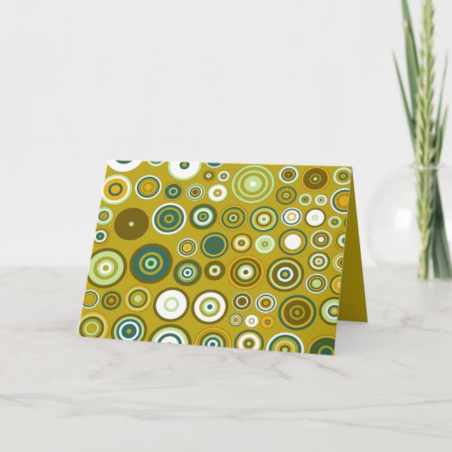 Green Dot Blank Card (Front)