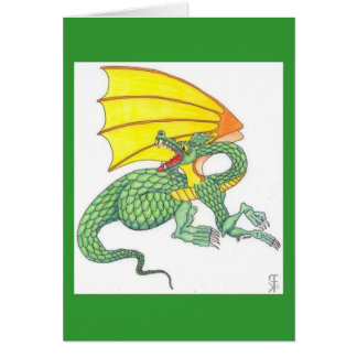 Green Dragon All-Occasion Card