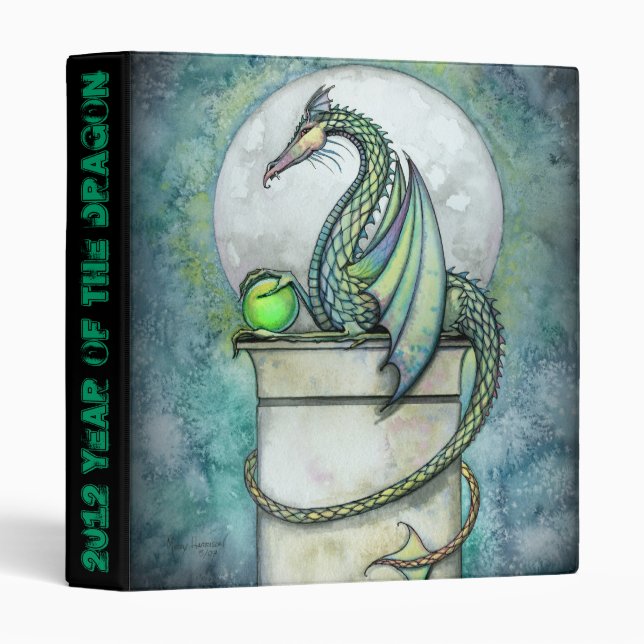 Green Dragon Binder Year of the Dragon (Front/Spine)