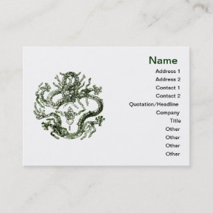 Green Dragon Business Card