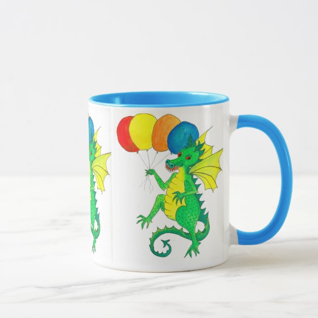 Green Dragon Child's Mug (Right)