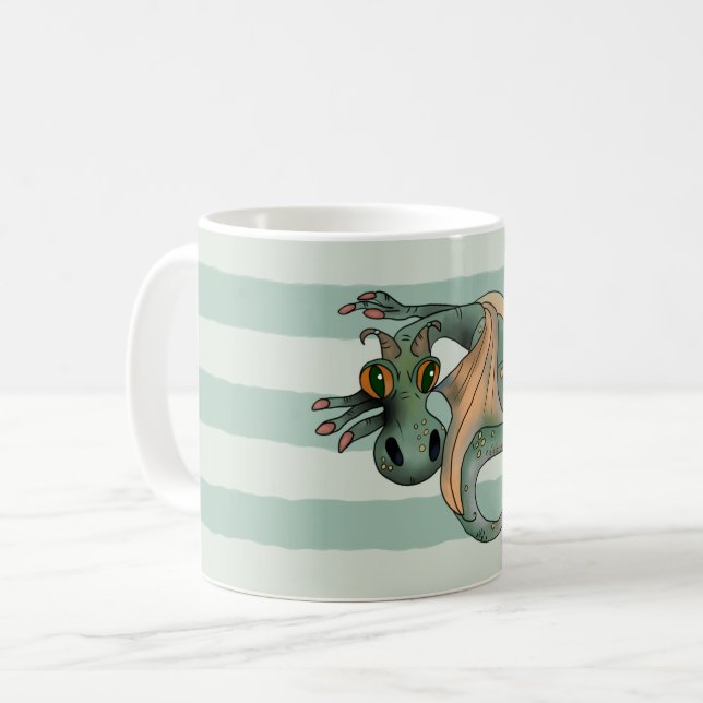 green dragon,   coffee mug (Front Left)