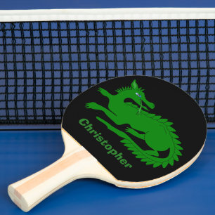 Green Dragon Design Ping Pong Paddle