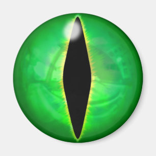 Green Dragon Eye Magnet