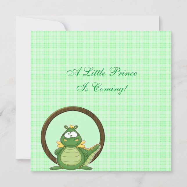 Green Dragon Invitation (Front)