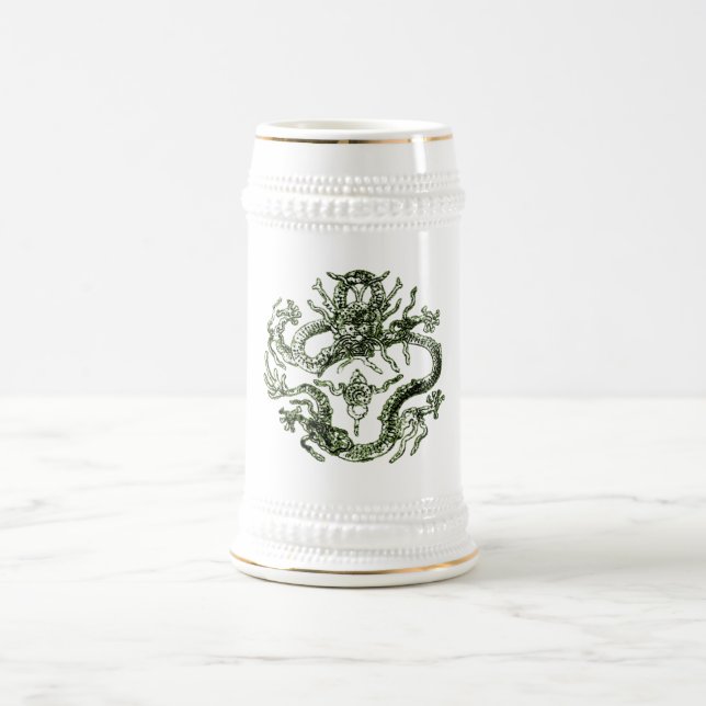 Green Dragon Mug (Center)