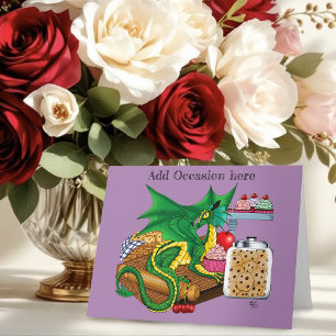 Green Dragon Pastry Chef Card