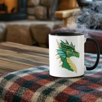Green Dragon Portrait